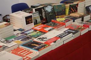 Vue de livres sur une table